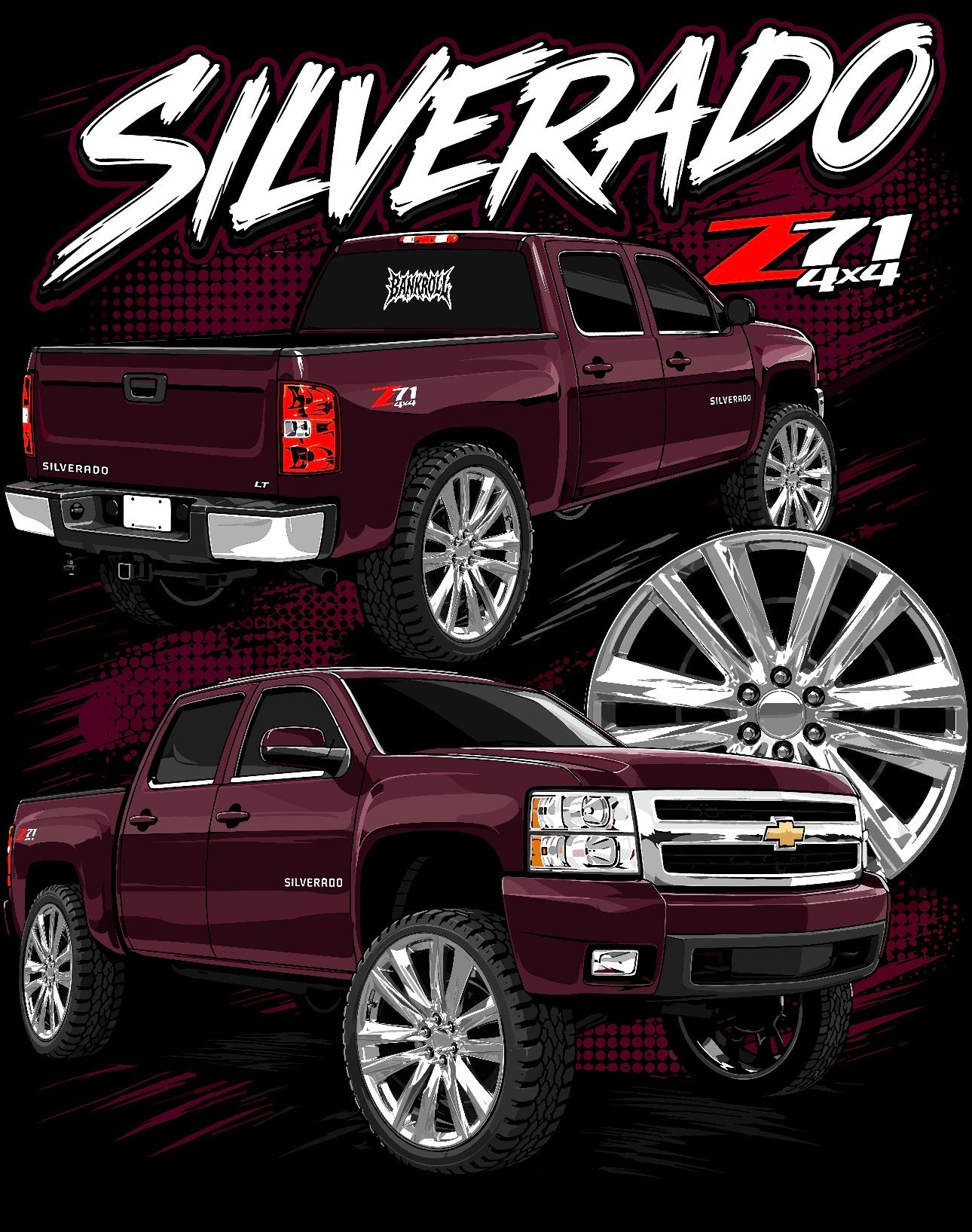 Purple Silverado Tee