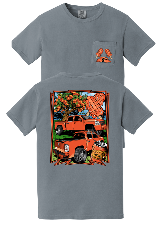 Orange Crush Pocket tee