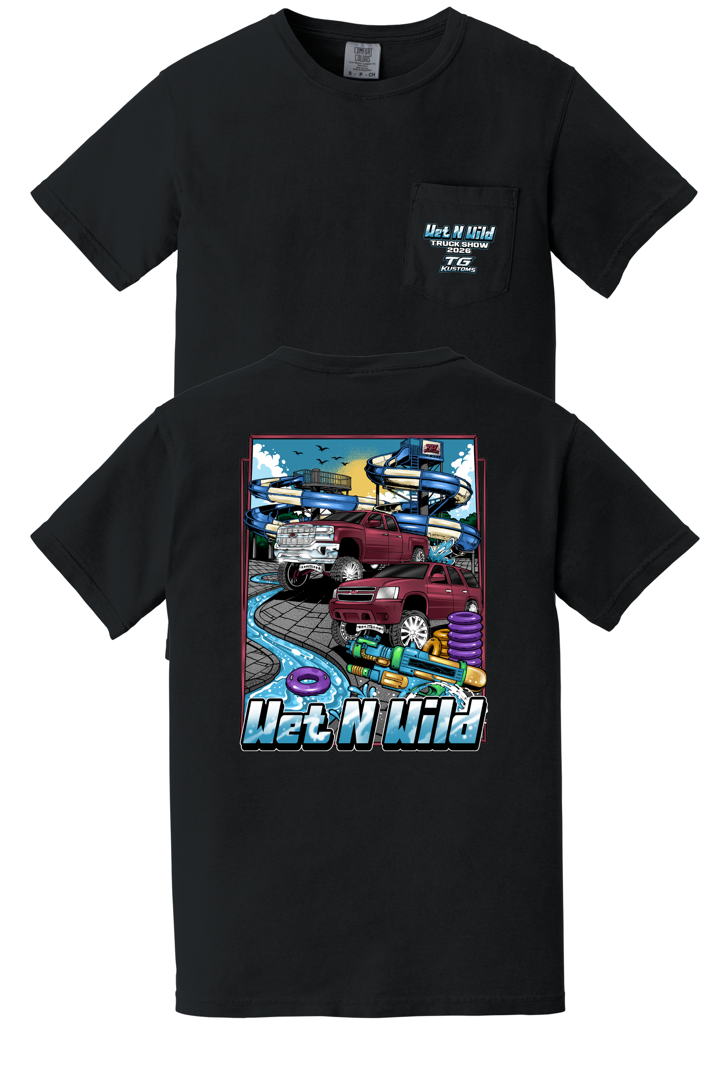 Wet n Wild truck show shirt