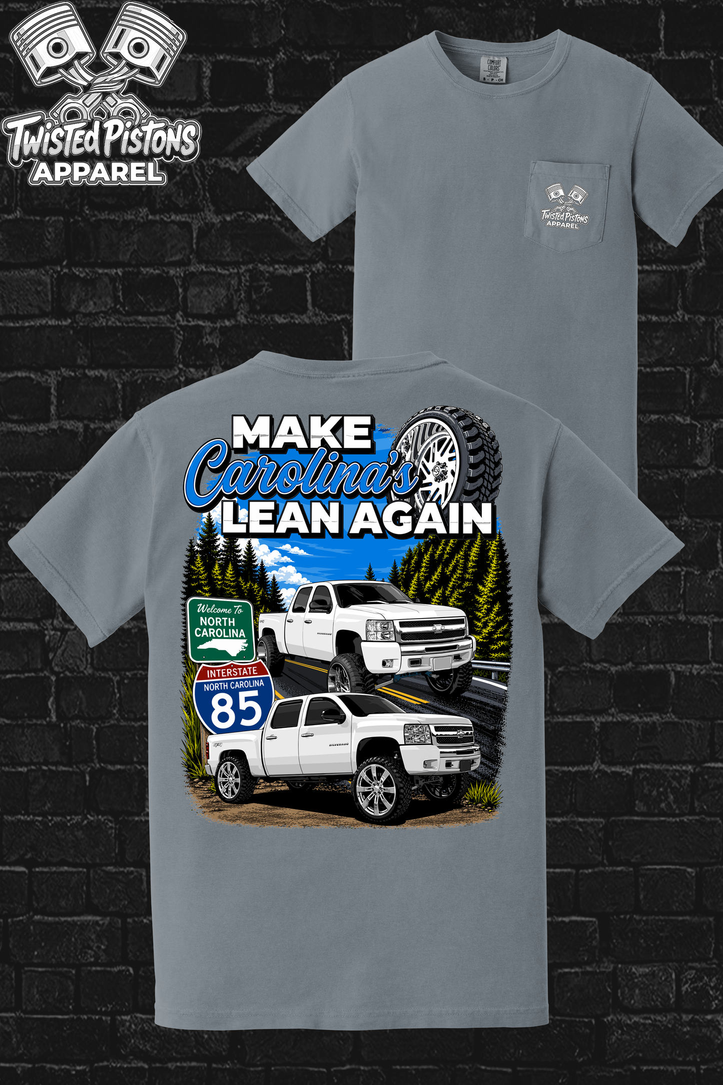 Carolina Lean Pocket tee