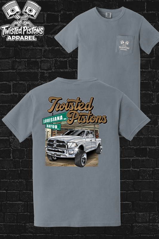Bayou Boulevard Pocket Tee