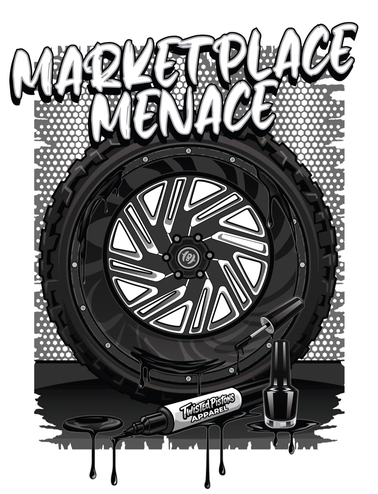 Marketplace Menace tee