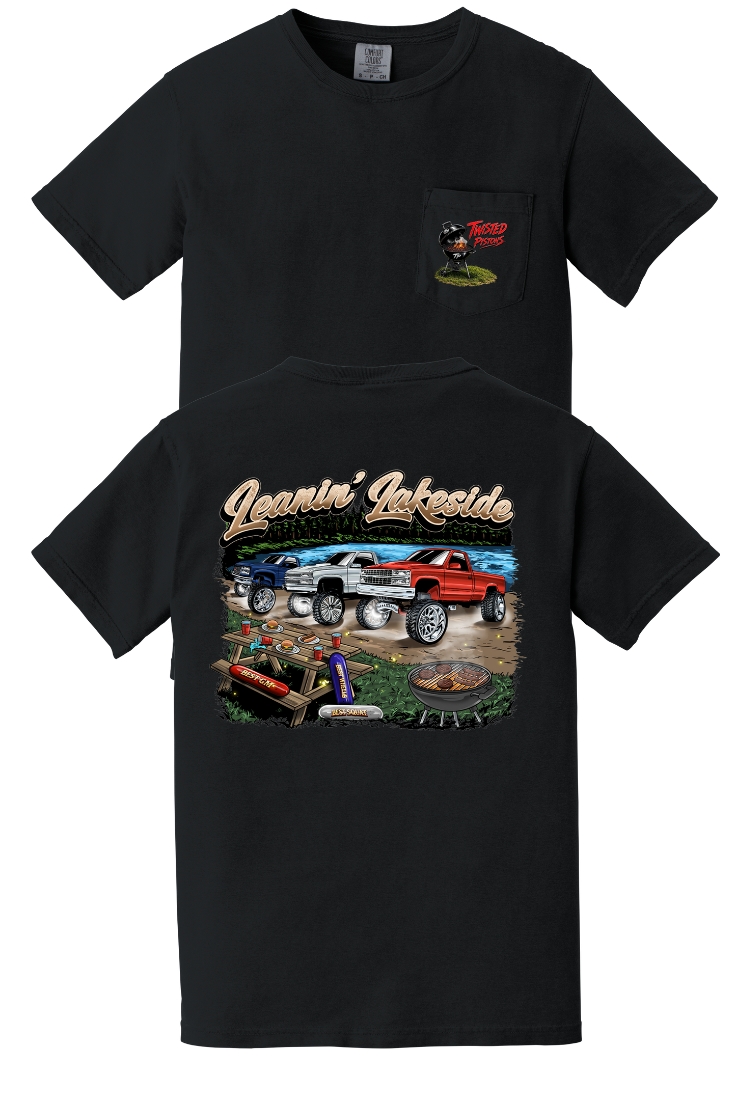 Leanin’ Lakeside tee
