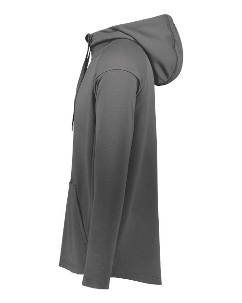 Holloway Men's Limitless Quarter-Zip Hooded Pullover 222584