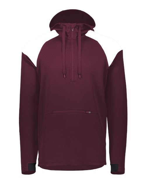 Holloway Men's Limitless Quarter-Zip Hooded Pullover 222584
