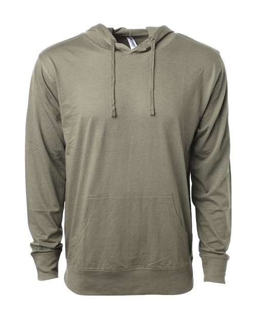 Independent Trading Co. Unisex Lightweight Hooded Pullover T-Shirt SS150J