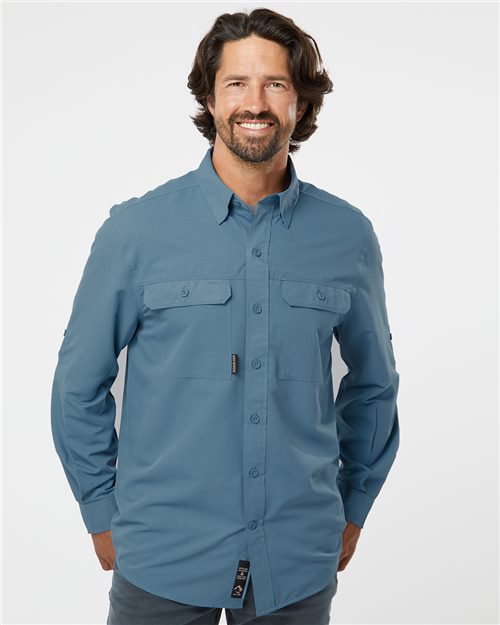 DRI DUCK Men's Crossroad Woven Shirt 4441