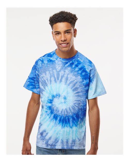 Colortone Unisex Multi-Color Tie-Dyed T-Shirt 1000