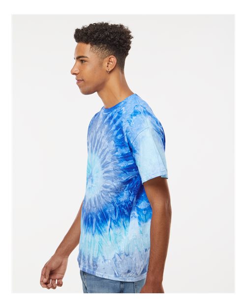 Colortone Unisex Multi-Color Tie-Dyed T-Shirt 1000