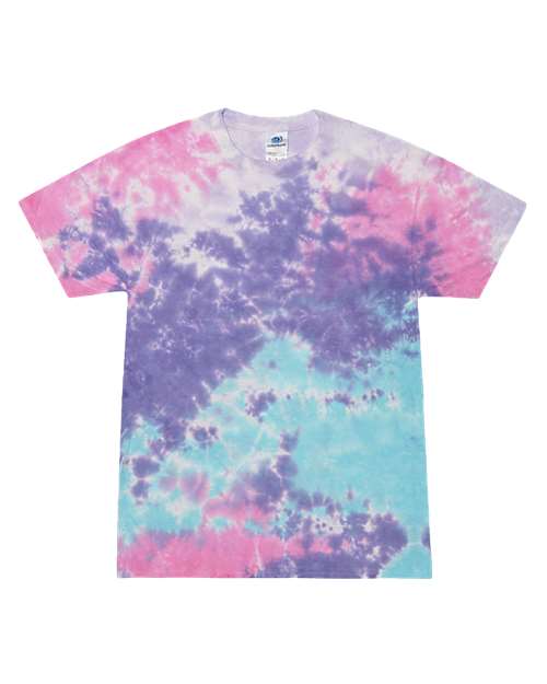 Colortone Unisex Multi-Color Tie-Dyed T-Shirt 1000