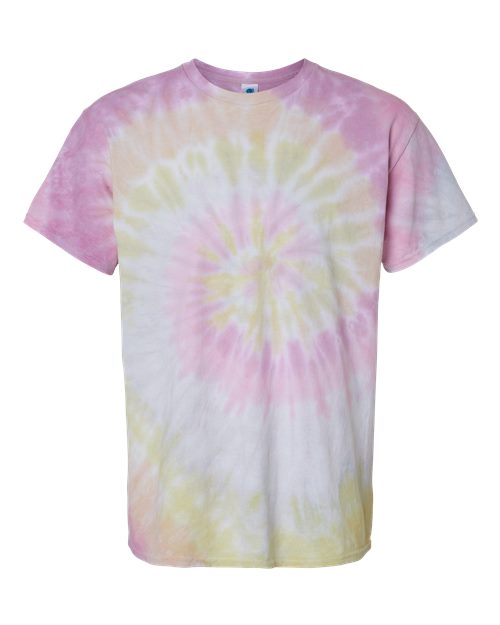 Colortone Unisex Multi-Color Tie-Dyed T-Shirt 1000