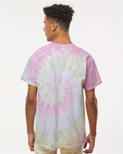 Colortone Unisex Multi-Color Tie-Dyed T-Shirt 1000