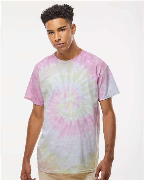 Colortone Unisex Multi-Color Tie-Dyed T-Shirt 1000