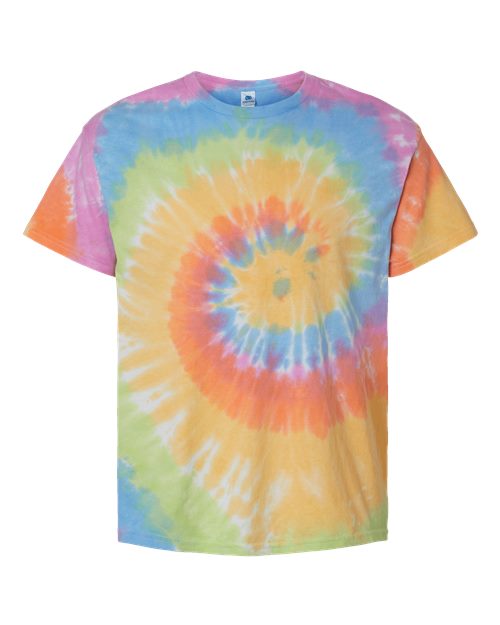Colortone Unisex Multi-Color Tie-Dyed T-Shirt 1000