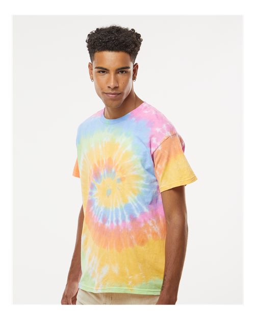 Colortone Unisex Multi-Color Tie-Dyed T-Shirt 1000