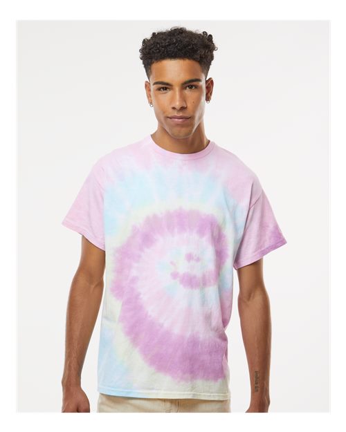 Colortone Unisex Multi-Color Tie-Dyed T-Shirt 1000