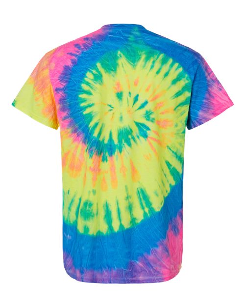 Colortone Unisex Multi-Color Tie-Dyed T-Shirt 1000