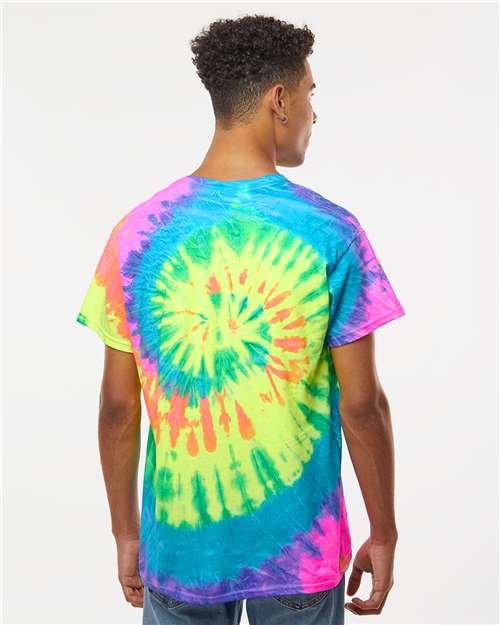 Colortone Unisex Multi-Color Tie-Dyed T-Shirt 1000