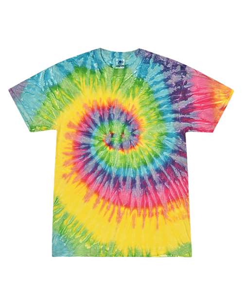 Colortone Unisex Multi-Color Tie-Dyed T-Shirt 1000
