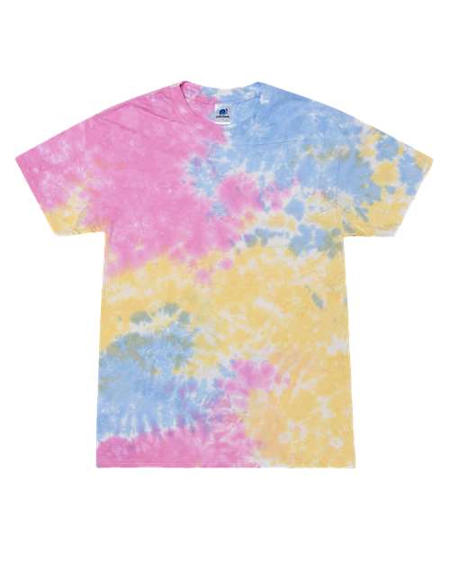 Colortone Unisex Multi-Color Tie-Dyed T-Shirt 1000
