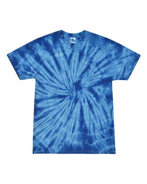 Colortone Unisex Multi-Color Tie-Dyed T-Shirt 1000