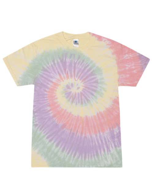 Colortone Unisex Multi-Color Tie-Dyed T-Shirt 1000