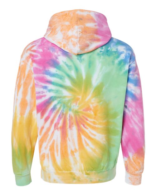 Colortone Unisex Tie-Dyed Hooded Sweatshirt 8777