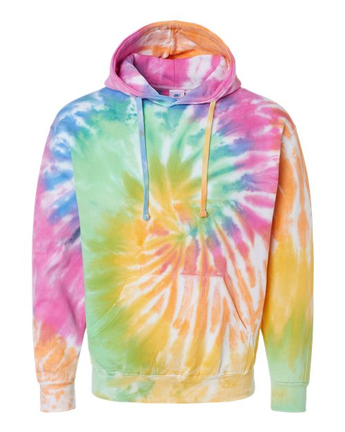 Colortone Unisex Tie-Dyed Hooded Sweatshirt 8777