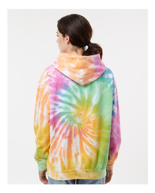 Colortone Unisex Tie-Dyed Hooded Sweatshirt 8777