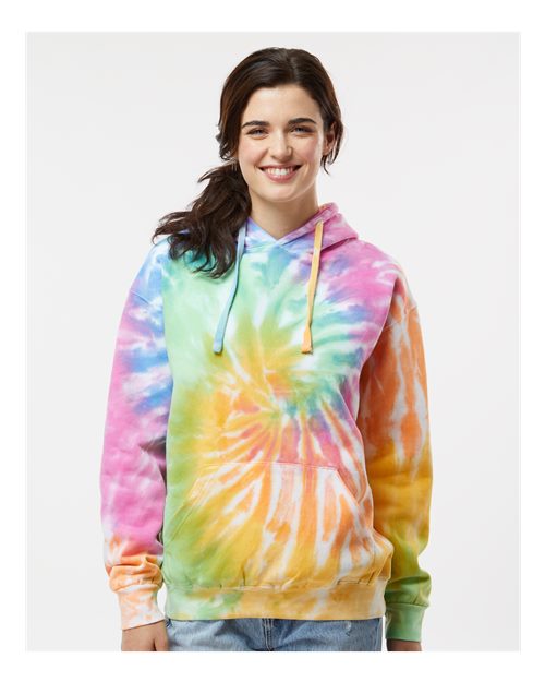 Colortone Unisex Tie-Dyed Hooded Sweatshirt 8777