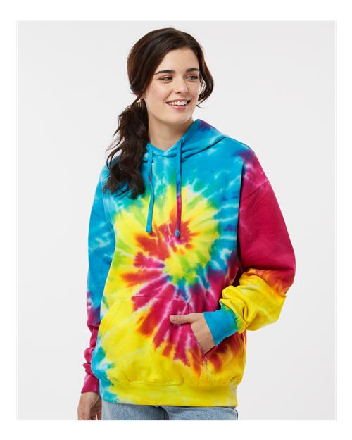 Colortone Unisex Tie-Dyed Hooded Sweatshirt 8777