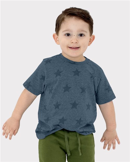 Code Five Toddler Star Print Tee 3029