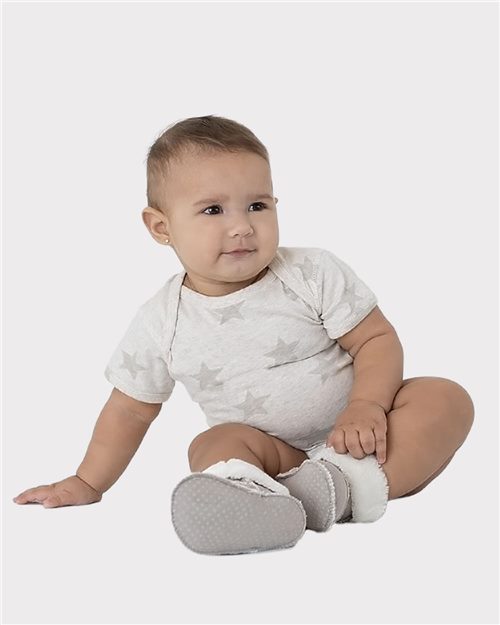 Code Five Infant Star Print Bodysuit 4329