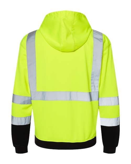Kishigo Unisex Hi-Vis Hooded Sweatshirt JS154