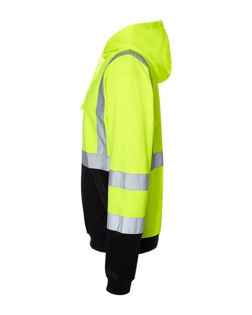 Kishigo Unisex Hi-Vis Hooded Sweatshirt JS154