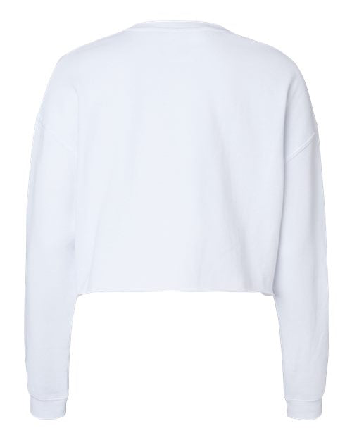 Independent Trading Co. Women's Lightweight Crop Crewneck Sweatshirt AFX24CRP