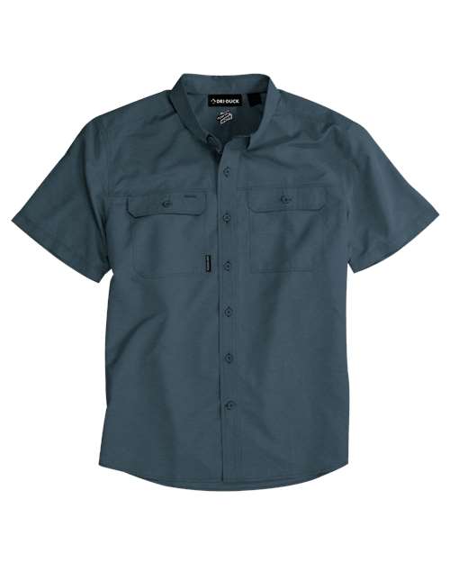 DRI DUCK Men's Crossroad Woven Short Sleeve Shirt 4445