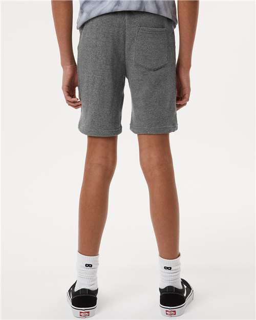 Independent Trading Co. Youth Lightweight Special Blend Fleece Shorts PRM16SRT