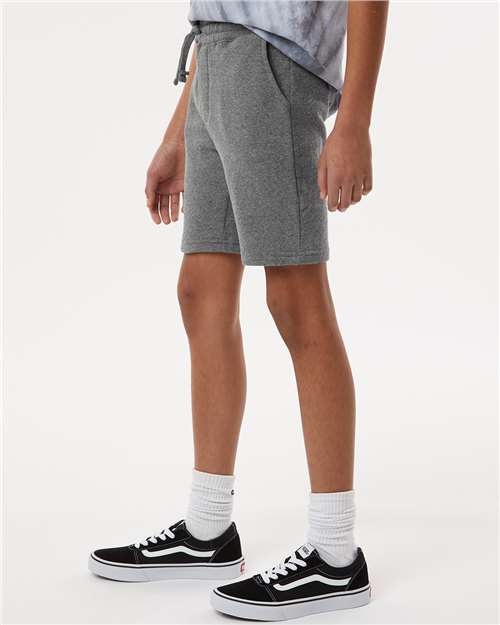 Independent Trading Co. Youth Lightweight Special Blend Fleece Shorts PRM16SRT