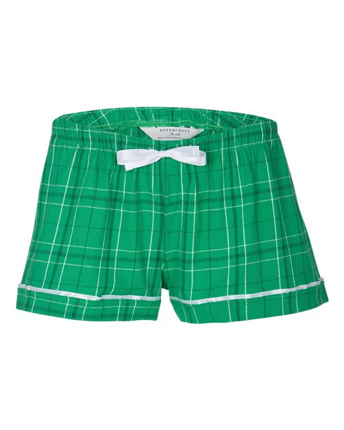Boxercraft Women's Flannel Shorts BW6501