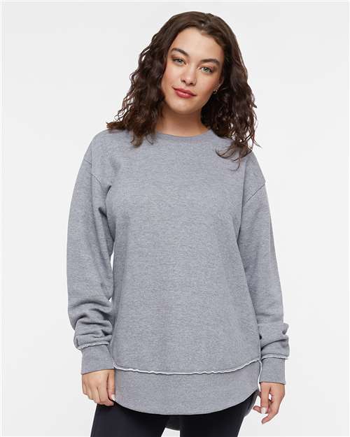 LAT Women's Weekend Crewneck Sweatshirt 3525