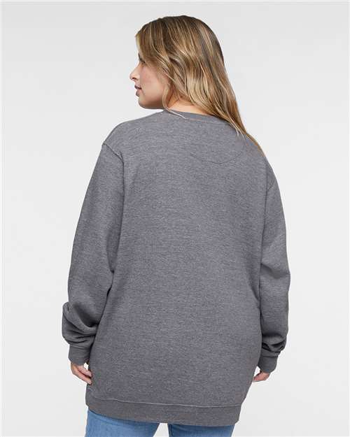 LAT Unisex Elevated Fleece Crewneck Sweatshirt 6925