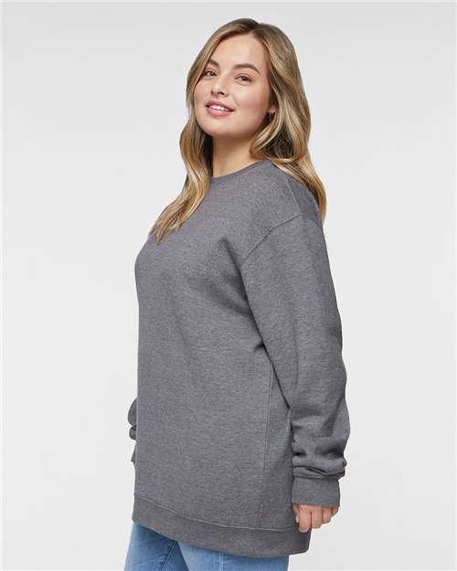 LAT Unisex Elevated Fleece Crewneck Sweatshirt 6925