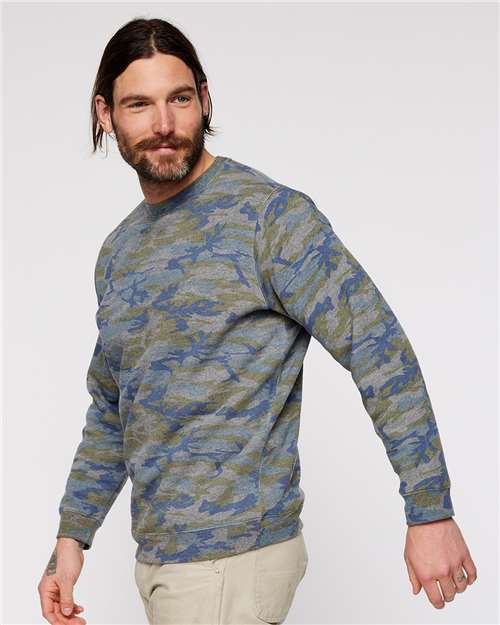 LAT Unisex Elevated Fleece Crewneck Sweatshirt 6925