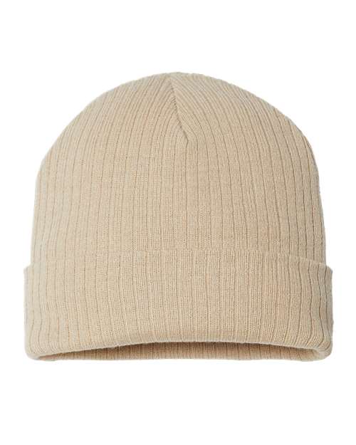 Atlantis Headwear Sustainable Rib Cuffed Beanie RIO