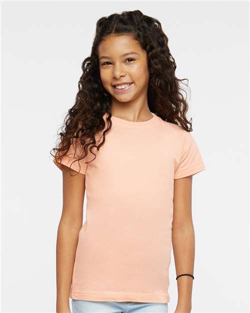 LAT Girls' Fine Jersey Tee 2616
