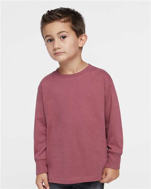 Rabbit Skins Toddler Fine Jersey Long Sleeve Tee 3302