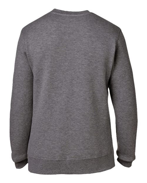 J. America Unisex Premium Fleece Crewneck Sweatshirt 8424
