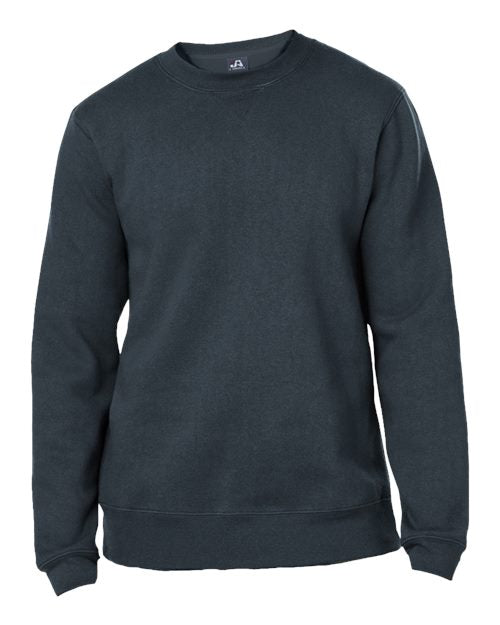 J. America Unisex Premium Fleece Crewneck Sweatshirt 8424