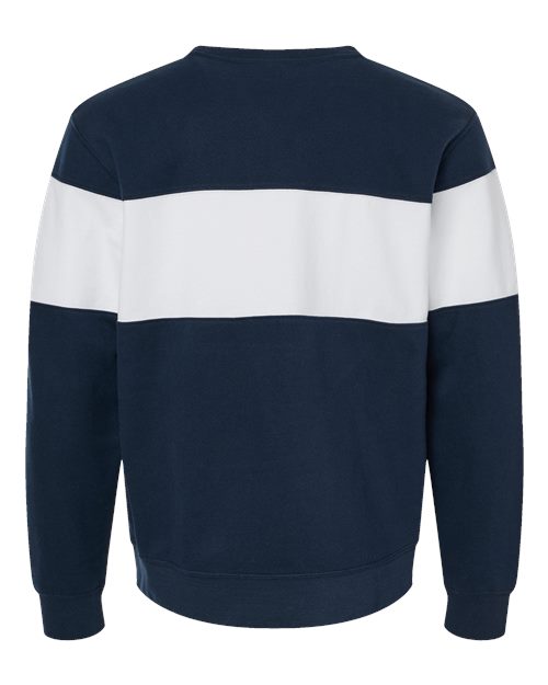 J. America Unisex Varsity Fleece Crewneck Sweatshirt 8646